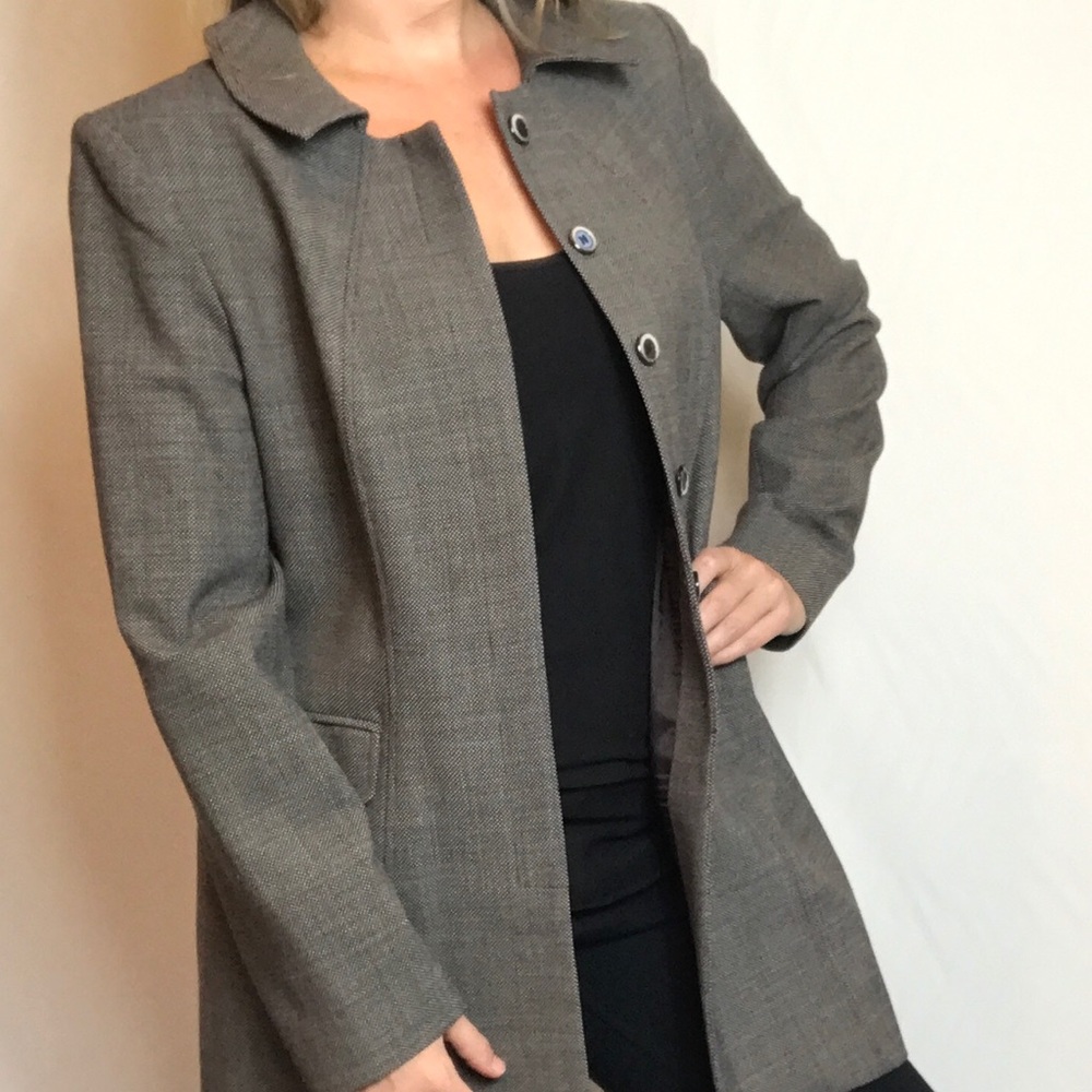 Louben grey twill jacket